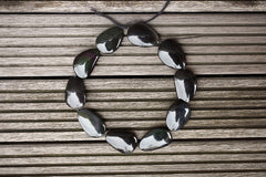 Rainbow Obsidian 22-30mm freeform/ irregular shaped beads (ETB00751)