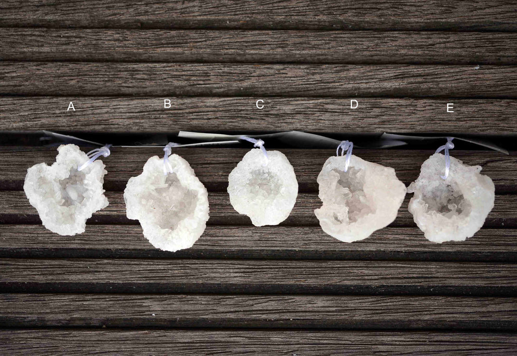 Mexico Crystal Druzy Freeform pendant (ETP00214)