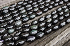 Rainbow Obsidian 13-16.5mm oval beads (ETB00748)