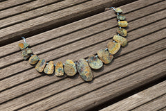 Rare and exotic Russian Rainbow Pyrite 10.5-23.5mm freeform beads (ETB00810)