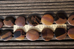 Mexican Picture Jasper 30-42mm freeform beads (ETB00502)