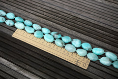 Peruvian Amazonite 16-21mm pebble beads (ETB00780)