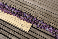 Natural Amethyst (Brazil) 9.5-18mm faceted beads (ETB00798)