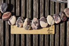 Porcelain Jasper 13-21mm freeform beads (ETB00650)