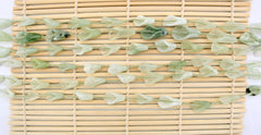 New Jade handmade flower beads (ETB01276)