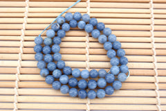 Owyhee Blue Opal 6.5-7mm round beads (ETB00871)