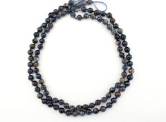 Pietersite A Grade 6.5-7mm round beads (ETB01073)