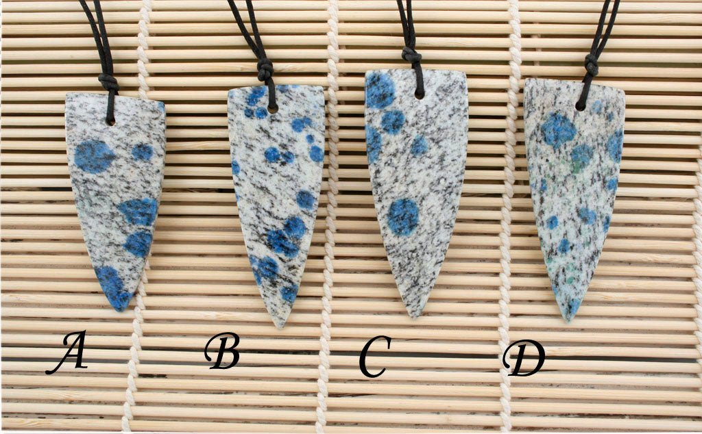 Rare K2 Blue triangle pendant (ETP00186)