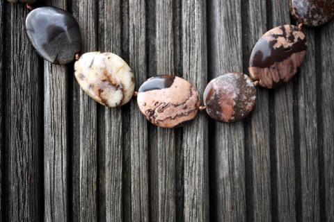Australian Outback Jasper 19-28mm freeform beads (ETB00559)
