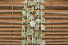 Matte New Jade 14-17mm handmade flower beads (ETB00352)
