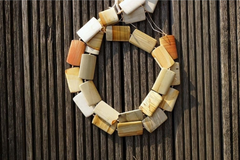 Owyhee Sunset Jasper 21-24mm Rectangle beads (ETB00590)