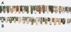 Ocean Jasper 8-12mm freeform beads (ETB00485)