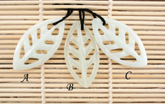 New Jade Leaf pendant (ETP00228)