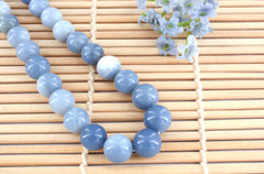 Owyhee Blue Opal 10.5-12.5mm graduate round beads (ETB01056)