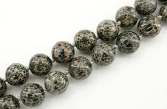 Bryozoan Coral 12-12.5mm round beads (ETB01184)