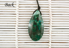 Chrysocolla Freeform Pendant  (ETP00006)