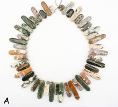 Ocean Jasper 8-12mm freeform beads (ETB00485)