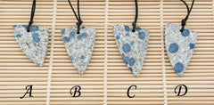 Rare K2 Blue triangle pendant (ETP00134)