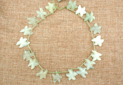 New Jade 18.5-23mm starfish shape beads (ETB01310)
