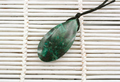 Chrysocolla Freeform Pendant  (ETP00006)