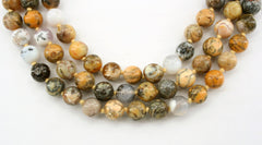 Moss opal 10.5-11.5mm round beads (ETB01265)