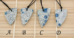 Rare K2 Blue triangle pendant (ETP00134)