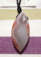 Moroccan Agate Marquise pendant  (ETP00084)