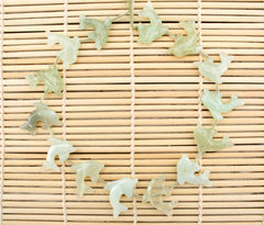 New Jade 29-34.5mm dolphin beads (ETB01273)