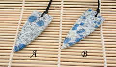 Rare K2 Blue triangle pendant (ETP00186)