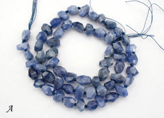 Rare Blue Sapphire faceted beads (ETB00414)