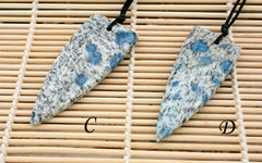 Rare K2 Blue triangle pendant (ETP00186)