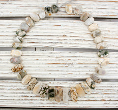 Ocean Jasper 9-13mm freeform beads (ETB00507)