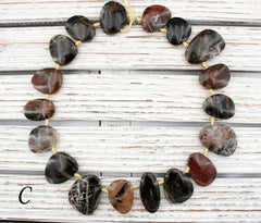 Pilbara freeform beads (ETB00999)