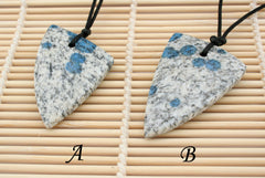 Rare K2 Blue triangle pendant (ETP00134)