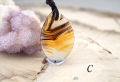 Montana Moss Agate freeform pendants (ETP00327)