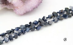 Rare Australia Sapphire faceted beads (ETB01342)