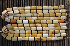 Owyhee Sunset Jasper 21-24mm Rectangle beads (ETB00590)