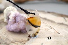 Montana Moss Agate freeform pendants (ETP00327)