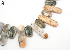 Ocean Jasper 8-12mm freeform beads (ETB00485)