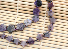 Chaorite flower beads / star beads (ETB01330)