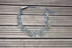 Rare Blue Sapphire corundum hexagon beads (ETB00415)
