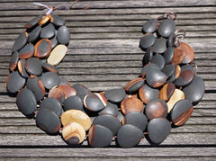 Matte Wonder Stone 21-29mm freeform beads (ETB00496)