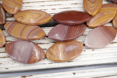 Hickorite oval shape  19-23mm  (ETB01877) Healing crystal/Reiki healing/Healing necklace