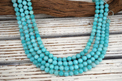 Amazonite AB grade round beads 8-9mm (ETB01874) Peruvian gemstone/Unique jewelry/Vintage jewelry/Gemstone necklace
