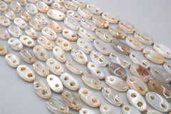 Natural Agate marquise beads 9-11mm (ETB01849) Healing crystal/Reiki healing/Healing necklace