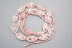 Rose quartz marquise beads 9-12mm (ETB01814) Healing crystal/Reiki healing/Healing necklace