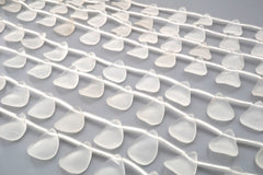 Natural Matte Crystal 11-15mm wave chips beads (ETB01858) Healing crystal/Reiki healing/Healing necklace