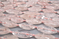 Rose quartz marquise beads 9-12mm (ETB01814) Healing crystal/Reiki healing/Healing necklace