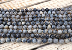 Dendrite Agate 13-15 mm round beads  (ETB01843) Unique jewelry/Vintage jewelry/Gemstone necklace
