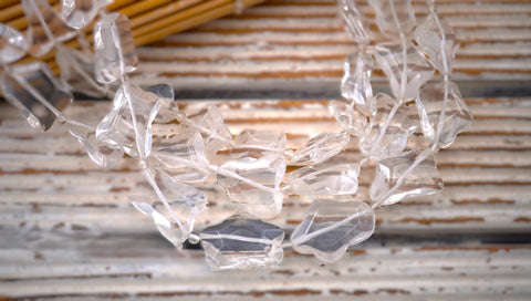 Crystal freeform beads (ETB01001)
